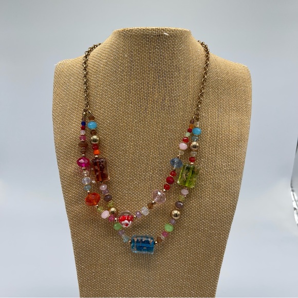 Two Layer Necklace. 22” Total Length - Picture 1 of 4
